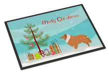 Load image into Gallery viewer, Collie Dog Merry Christmas Tree Doormat - 18x27 Decorative Floor Mat – Indoor/Outdoor Rug with Artistic Flair BB2934MAT