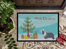 Load image into Gallery viewer, Bearded Collie Dog Merry Christmas Tree Doormat - 24x36 Decorative Floor Mat – Indoor/Outdoor Rug with Artistic Flair BB2935JMAT
