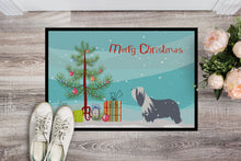 Load image into Gallery viewer, Bearded Collie Dog Merry Christmas Tree Doormat - 18x27 Decorative Floor Mat – Indoor/Outdoor Rug with Artistic Flair BB2935MAT