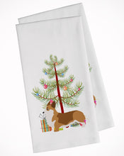 Load image into Gallery viewer, Corgi Merry Christmas Tree Kitchen Towels – Set of 2 - Decorative &amp; Absorbent Cotton | BB2938WTKT