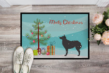 Load image into Gallery viewer, Croatian Sheepdog Merry Christmas Tree Doormat - 24x36 Decorative Floor Mat – Indoor/Outdoor Rug with Artistic Flair BB2939JMAT