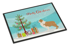 Load image into Gallery viewer, Red Border Collie Merry Christmas Tree Doormat - 18x27 Decorative Floor Mat – Indoor/Outdoor Rug with Artistic Flair BB2940MAT