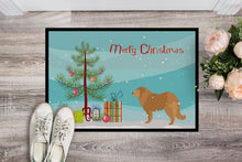 Load image into Gallery viewer, Caucasian Shepherd Dog Merry Christmas Tree Doormat - 18x27 Decorative Floor Mat – Indoor/Outdoor Rug with Artistic Flair BB2943MAT