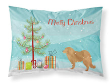 Load image into Gallery viewer, Caucasian Shepherd Dog Merry Christmas Tree Fabric Standard Pillowcase – Artistic Decorative Front, White Back BB2943PILLOWCASE