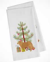 Load image into Gallery viewer, Caucasian Shepherd Dog Merry Christmas Tree Kitchen Towels – Set of 2 - Decorative &amp; Absorbent Cotton | BB2943WTKT
