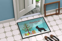 Load image into Gallery viewer, Briard Merry Christmas Tree Doormat - 18x27 Decorative Floor Mat – Indoor/Outdoor Rug with Artistic Flair BB2944MAT