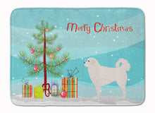 Load image into Gallery viewer, Polish Tatra Sheepdog Merry Christmas Tree Machine Washable Memory Foam Mat BB2945RUG