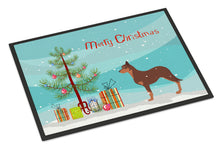Load image into Gallery viewer, Australian Kelpie Dog Merry Christmas Tree Doormat - 24x36 Decorative Floor Mat – Indoor/Outdoor Rug with Artistic Flair BB2947JMAT