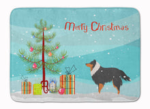 Load image into Gallery viewer, Sheltie/Shetland Sheepdog Merry Christmas Tree Machine Washable Memory Foam Mat BB2948RUG