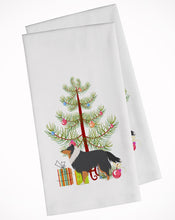 Load image into Gallery viewer, Sheltie/Shetland Sheepdog Merry Christmas Tree Kitchen Towels – Set of 2 - Decorative &amp; Absorbent Cotton | BB2948WTKT