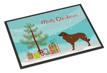 Load image into Gallery viewer, Portuguese Sheepdog Dog Merry Christmas Tree Doormat - 18x27 Decorative Floor Mat – Indoor/Outdoor Rug with Artistic Flair BB2949MAT