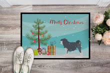 Load image into Gallery viewer, Lowchen Merry Christmas Tree Doormat - 18x27 Decorative Floor Mat – Indoor/Outdoor Rug with Artistic Flair BB2953MAT