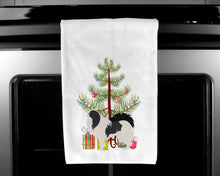 Load image into Gallery viewer, Japanese Chin Merry Christmas Tree Kitchen Towels – Set of 2 - Decorative &amp; Absorbent Cotton | BB2955WTKT