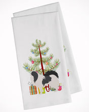 Load image into Gallery viewer, Japanese Chin Merry Christmas Tree Kitchen Towels – Set of 2 - Decorative &amp; Absorbent Cotton | BB2955WTKT