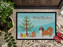 Load image into Gallery viewer, Pekingese Merry Christmas Tree Doormat - 18x27 Decorative Floor Mat – Indoor/Outdoor Rug with Artistic Flair BB2956MAT