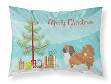 Load image into Gallery viewer, Pekingese Merry Christmas Tree Fabric Standard Pillowcase – Artistic Decorative Front, White Back BB2956PILLOWCASE