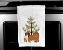 Load image into Gallery viewer, Pekingese Merry Christmas Tree Kitchen Towels – Set of 2 - Decorative &amp; Absorbent Cotton | BB2956WTKT