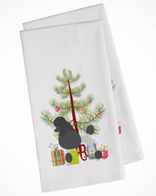 Load image into Gallery viewer, Poodle Merry Christmas Tree Kitchen Towels – Set of 2 - Decorative &amp; Absorbent Cotton | BB2957WTKT