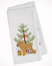 Load image into Gallery viewer, Brussels Griffon Merry Christmas Tree Kitchen Towels – Set of 2 - Decorative &amp; Absorbent Cotton | BB2958WTKT