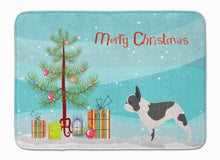 Load image into Gallery viewer, French Bulldog Merry Christmas Tree Machine Washable Memory Foam Mat BB2959RUG