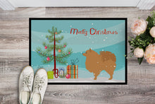 Load image into Gallery viewer, Pomeranian Merry Christmas Tree Doormat - 24x36 Decorative Floor Mat – Indoor/Outdoor Rug with Artistic Flair BB2960JMAT