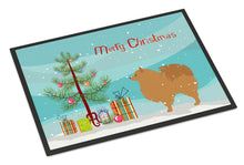 Load image into Gallery viewer, Pomeranian Merry Christmas Tree Doormat - 18x27 Decorative Floor Mat – Indoor/Outdoor Rug with Artistic Flair BB2960MAT