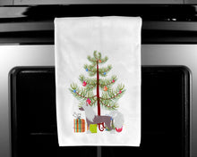 Load image into Gallery viewer, Chinese Crested Merry Christmas Tree Kitchen Towels – Set of 2 - Decorative &amp; Absorbent Cotton | BB2961WTKT