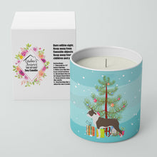 Load image into Gallery viewer, Boston Terrier Merry Christmas Tree 10 oz Decorative Soy Candle