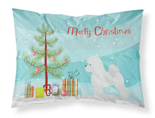 Load image into Gallery viewer, Bichon Frise Merry Christmas Tree Fabric Standard Pillowcase – Artistic Decorative Front, White Back BB2963PILLOWCASE