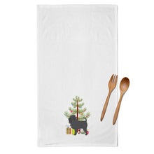 Load image into Gallery viewer, Affenpinscher Merry Christmas Tree Kitchen Towels – Set of 2 - Decorative &amp; Absorbent Cotton | BB2966WTKT