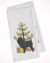 Load image into Gallery viewer, Affenpinscher Merry Christmas Tree Kitchen Towels – Set of 2 - Decorative &amp; Absorbent Cotton | BB2966WTKT