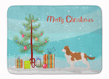 Load image into Gallery viewer, Cavalier King Charles Spaniel Merry Christmas Tree Machine Washable Memory Foam Mat BB2967RUG