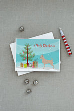 Load image into Gallery viewer, Chihuahua Merry Christmas Tree Greeting Cards -  Blank Note Cards – 8-Pack of Artist-Designed Cards with Envelopes