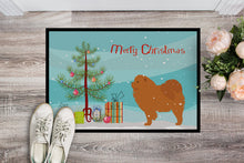 Load image into Gallery viewer, Chow Chow Merry Christmas Tree Doormat - 18x27 Decorative Floor Mat – Indoor/Outdoor Rug with Artistic Flair BB2969MAT