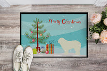Load image into Gallery viewer, Komondor Merry Christmas Tree Doormat - 24x36 Decorative Floor Mat – Indoor/Outdoor Rug with Artistic Flair BB2973JMAT