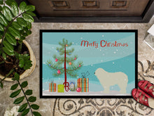 Load image into Gallery viewer, Komondor Merry Christmas Tree Doormat - 18x27 Decorative Floor Mat – Indoor/Outdoor Rug with Artistic Flair BB2973MAT