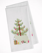 Load image into Gallery viewer, Komondor Merry Christmas Tree Kitchen Towels – Set of 2 - Decorative &amp; Absorbent Cotton | BB2973WTKT
