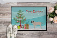 Load image into Gallery viewer, English Mastiff Merry Christmas Tree Doormat - 18x27 Decorative Floor Mat – Indoor/Outdoor Rug with Artistic Flair BB2974MAT