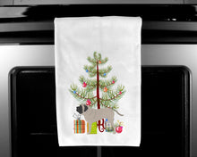 Load image into Gallery viewer, English Mastiff Merry Christmas Tree Kitchen Towels – Set of 2 - Decorative &amp; Absorbent Cotton | BB2974WTKT