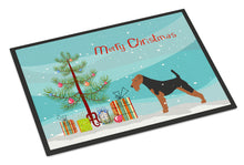 Load image into Gallery viewer, Airedale Terrier Merry Christmas Tree Doormat - 18x27 Decorative Floor Mat – Indoor/Outdoor Rug with Artistic Flair BB2975MAT