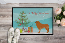 Load image into Gallery viewer, Leonberger Merry Christmas Tree Doormat - 24x36 Decorative Floor Mat – Indoor/Outdoor Rug with Artistic Flair BB2976JMAT