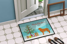 Load image into Gallery viewer, Leonberger Merry Christmas Tree Doormat - 24x36 Decorative Floor Mat – Indoor/Outdoor Rug with Artistic Flair BB2976JMAT