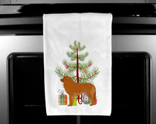 Load image into Gallery viewer, Leonberger Merry Christmas Tree Kitchen Towels – Set of 2 - Decorative &amp; Absorbent Cotton | BB2976WTKT