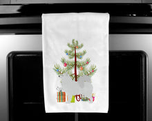 Load image into Gallery viewer, Samoyed Merry Christmas Tree Kitchen Towels – Set of 2 - Decorative &amp; Absorbent Cotton | BB2977WTKT