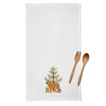 Load image into Gallery viewer, Belgian Shepherd Merry Christmas Tree Kitchen Towels – Set of 2 - Decorative &amp; Absorbent Cotton | BB2979WTKT