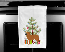Load image into Gallery viewer, Belgian Shepherd Merry Christmas Tree Kitchen Towels – Set of 2 - Decorative &amp; Absorbent Cotton | BB2979WTKT