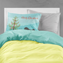Load image into Gallery viewer, Puli Merry Christmas Tree Fabric Standard Pillowcase – Artistic Decorative Front, White Back BB2981PILLOWCASE