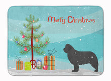 Load image into Gallery viewer, Newfoundland Merry Christmas Tree Machine Washable Memory Foam Mat BB2982RUG