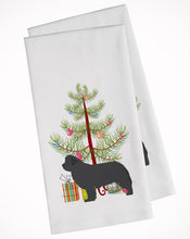 Load image into Gallery viewer, Newfoundland Merry Christmas Tree Kitchen Towels – Set of 2 - Decorative &amp; Absorbent Cotton | BB2982WTKT