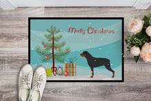 Load image into Gallery viewer, Rottweiler Merry Christmas Tree Doormat - 18x27 Decorative Floor Mat – Indoor/Outdoor Rug with Artistic Flair BB2984MAT